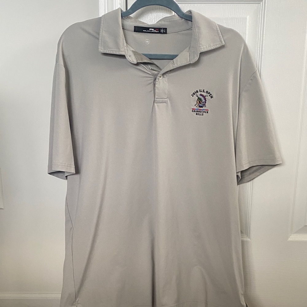 2018 US Open - Shinnecok Hills Men's Gray Polo Shirt